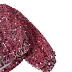 U+È Felpa tinta unita con Paillettes E Cappuccio Rosa per Bambina UE2114 ROSA U+è 