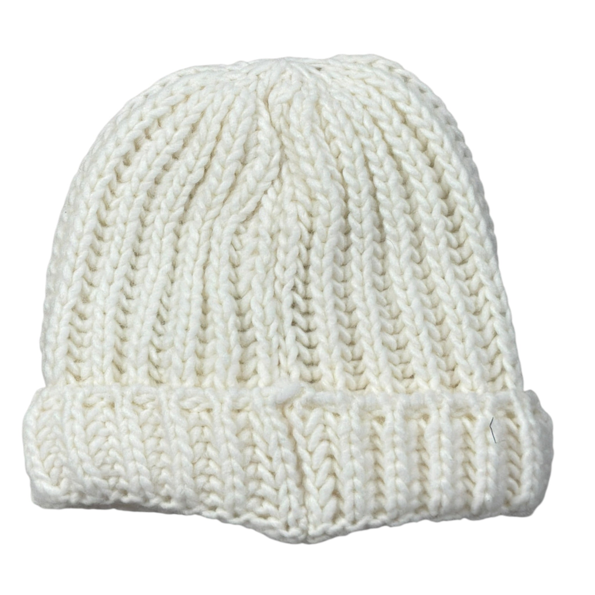 U+È Cappello tinta unita con Applicazioni Panna per Neonata UE220559 PANNA U+è 