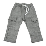 U+È Pantalone tinta unita con Elastico In Vita Grigio per Neonato UEM0468X GRIGIO U+è 