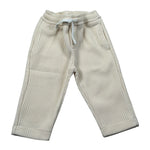 U+È Pantalone tinta unita con Elastico In Vita Panna per Neonato UEM0654X PANNA U+è 