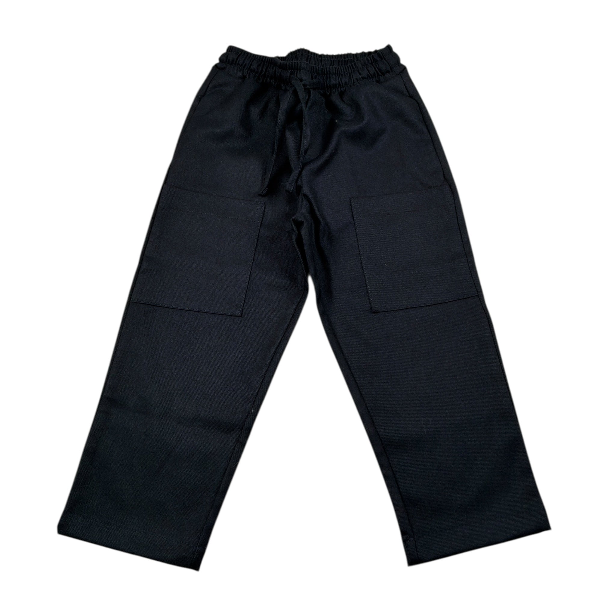U+È Pantalone tinta unita con Elastico In Vita Blu per Neonato UEM0698N BLU U+è 