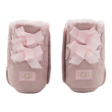 Ugg Stivali tinta unita con Fiocchi Rosa per Neonata I11576921 ROSA UGG 