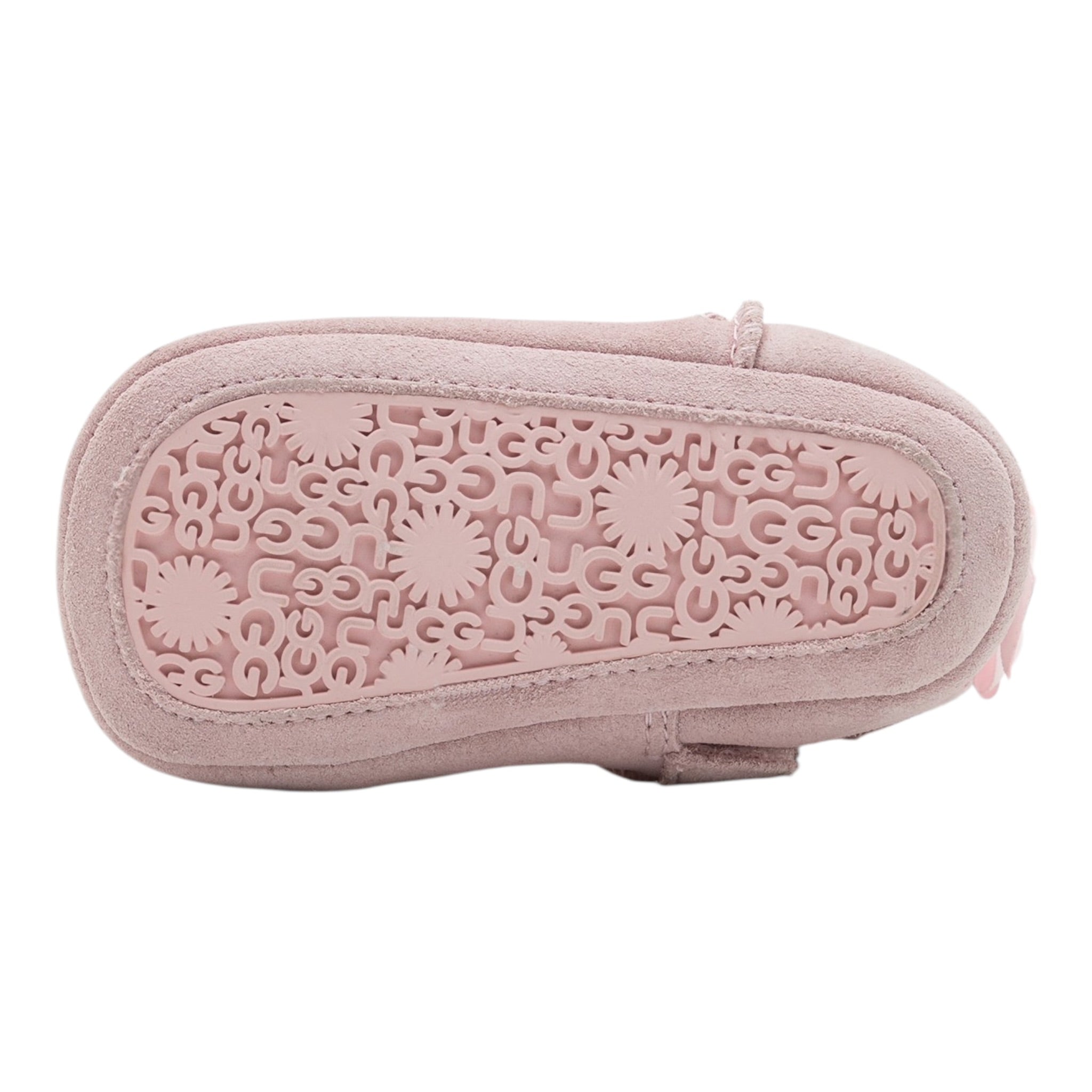 Ugg Stivali tinta unita con Fiocchi Rosa per Neonata I11576921 ROSA UGG 