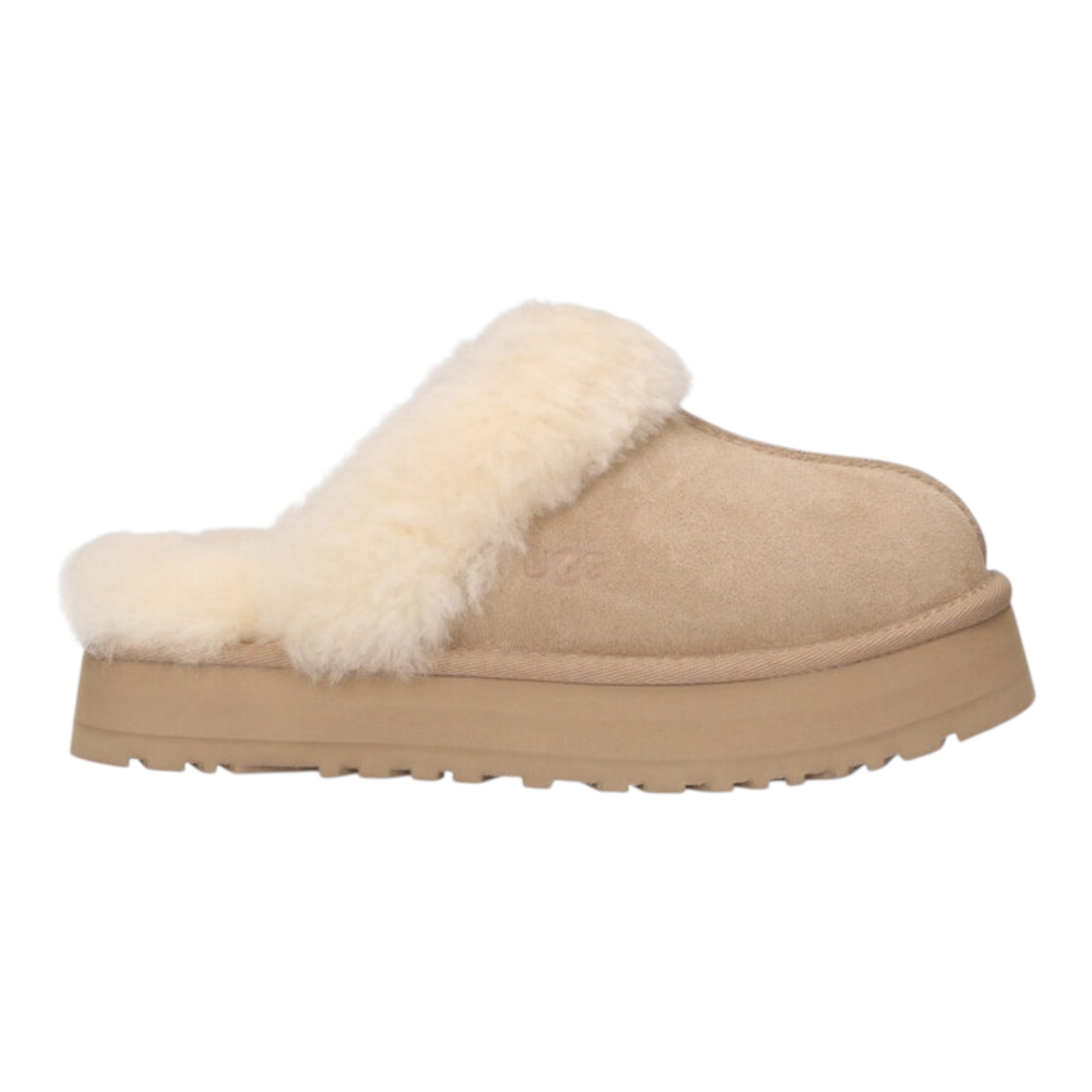 Ugg Ciabatte tinta unita con Pelliccia Beige per Bambina K1171199K BEIGE UGG 
