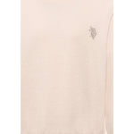 U.S. Pollo Assn Maglia tinta unita con Logo Rosa per Neonata 002186N ROSA U.S. POLO ASSN 