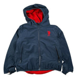U.S. Polo Assn Giubbino tinta unita con Cappuccio Blu per Bambino US42526 BLU U.S. POLO ASSN 