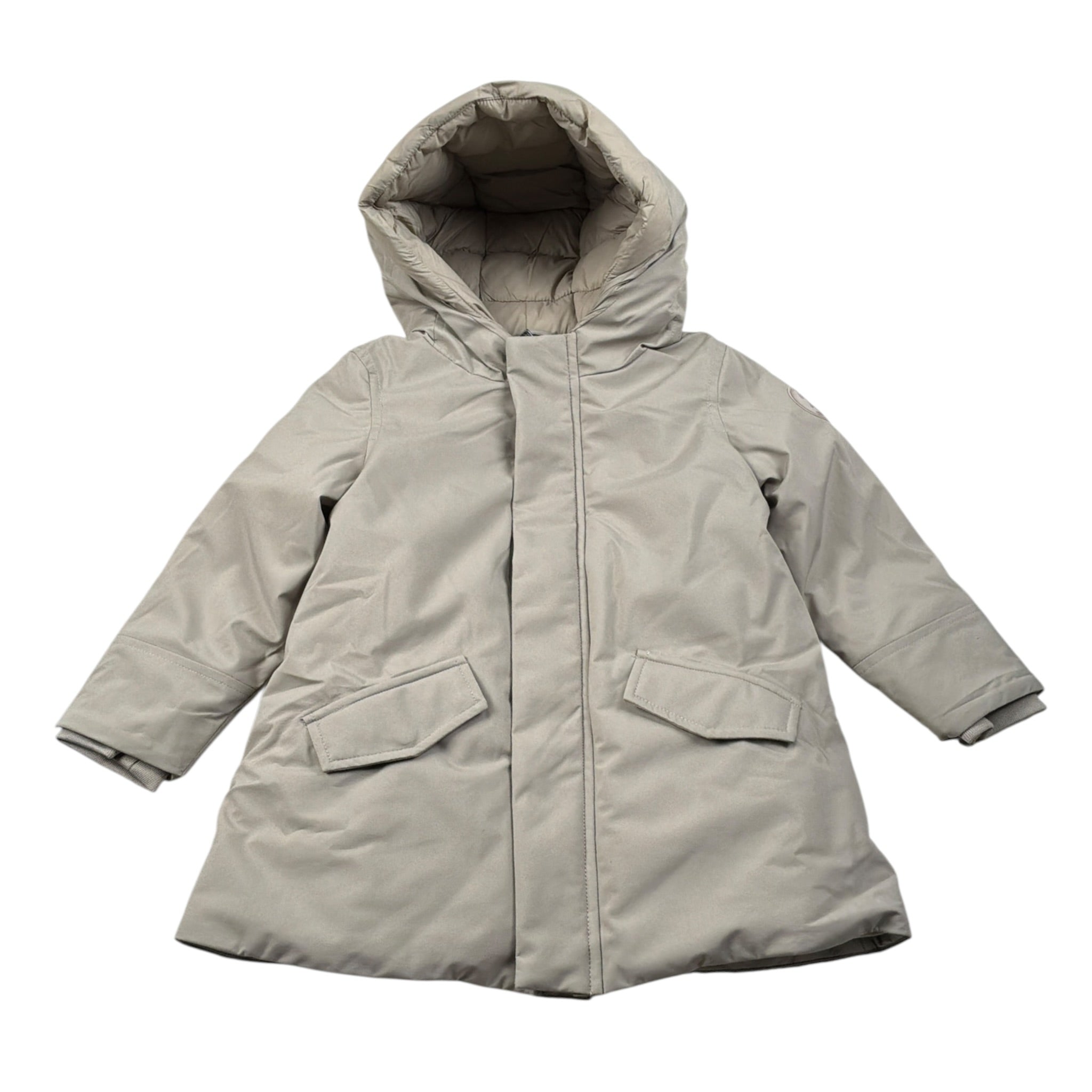 U.S. Polo Assn Giubbino tinta unita con Cappuccio Beige per Bambino US42627J BEIGE U.S. POLO ASSN 