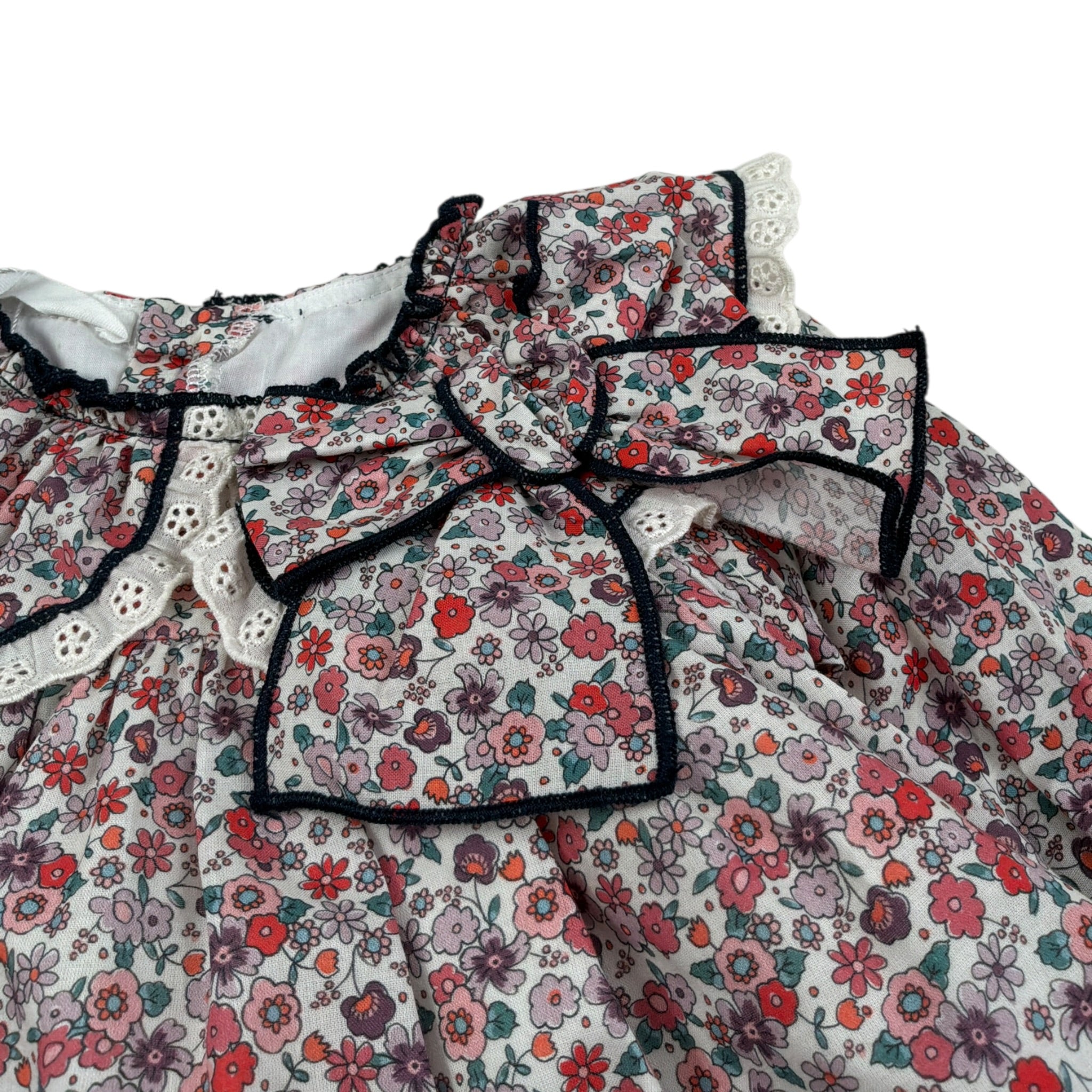 Valentina Bebes Completo 2 Pezzi Camicia-Culotte Panna per Neonata HADA93 PANNA VALENTINA BEBES 