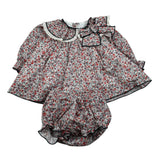 Valentina Bebes Completo 2 Pezzi Camicia-Culotte Panna per Neonata HADA93 PANNA VALENTINA BEBES 