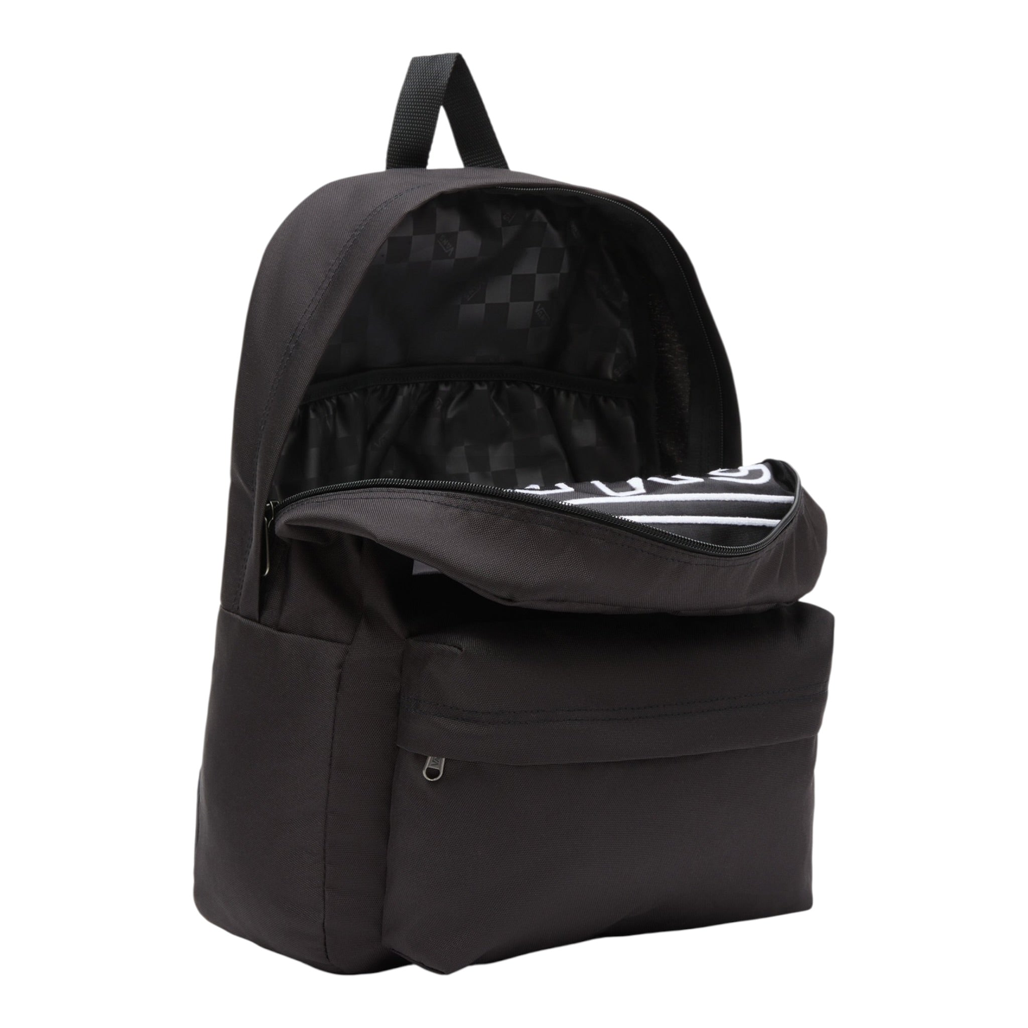 Vans Zaino tinta unita con Logo Nero per Bambino 00H56 NERO VANS 