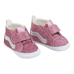 Vans Sneakers Borbide tinta unita Glitterate Rosa per Neonata VN000CRVEN71 ROSA VANS 