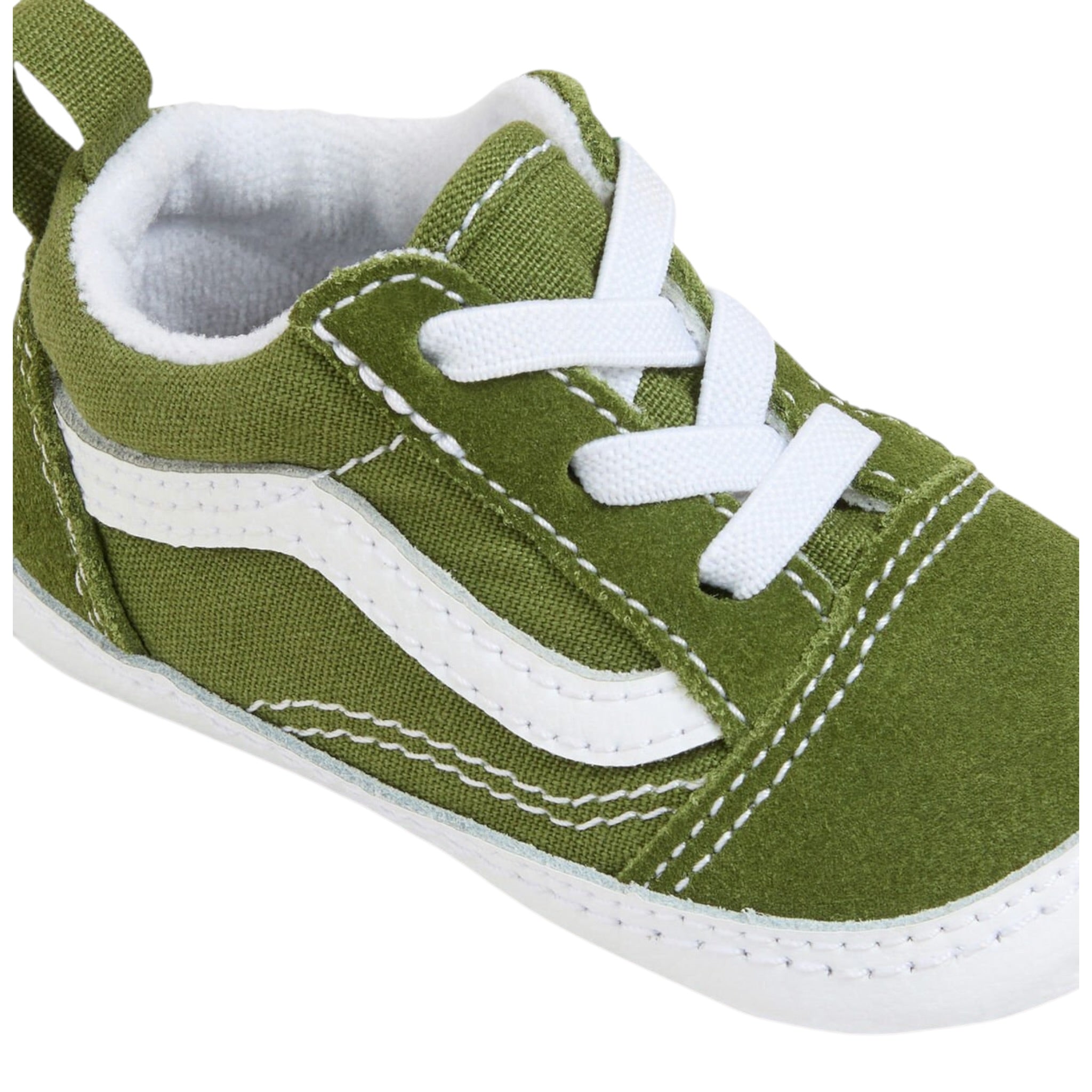 Vans Sneakers tinta unita con Lacci Verde per Neonato VN000CS5CIB1 VERDE VANS 