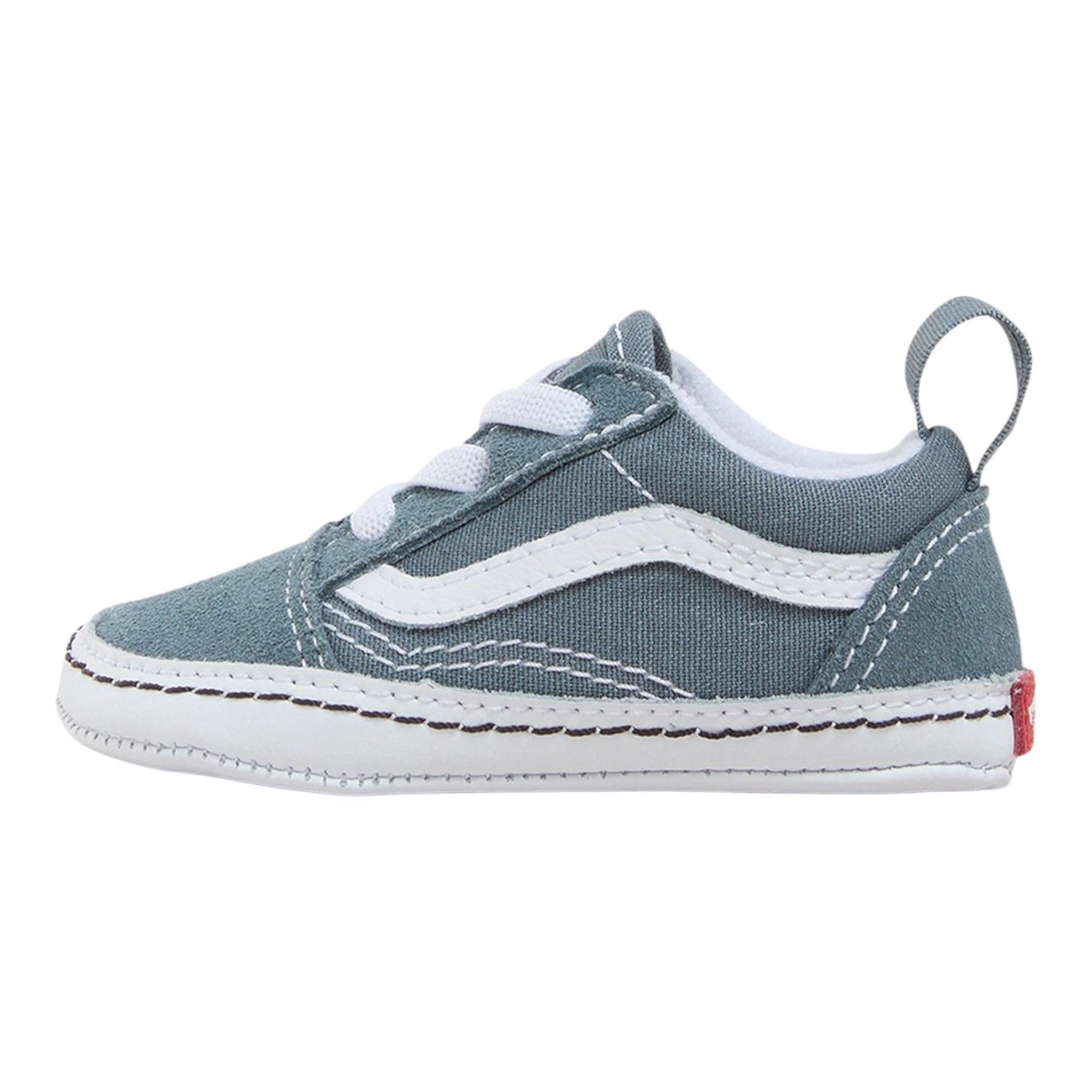 Vans Sneakers Borbide tinta unita Grigio per Neonato VN000CS5RV21 GRIGIO VANS 
