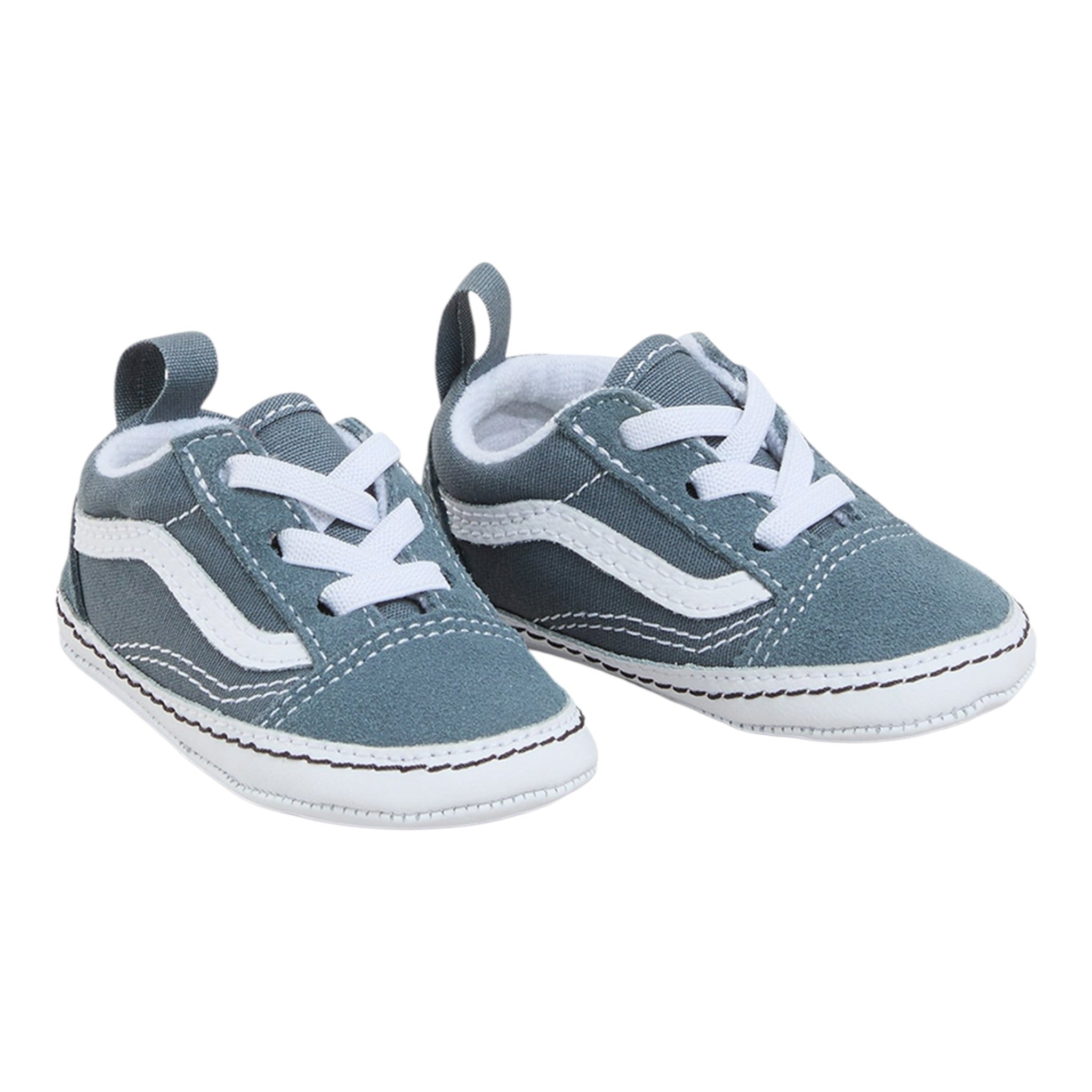 Vans Sneakers Borbide tinta unita Grigio per Neonato VN000CS5RV21 GRIGIO VANS 