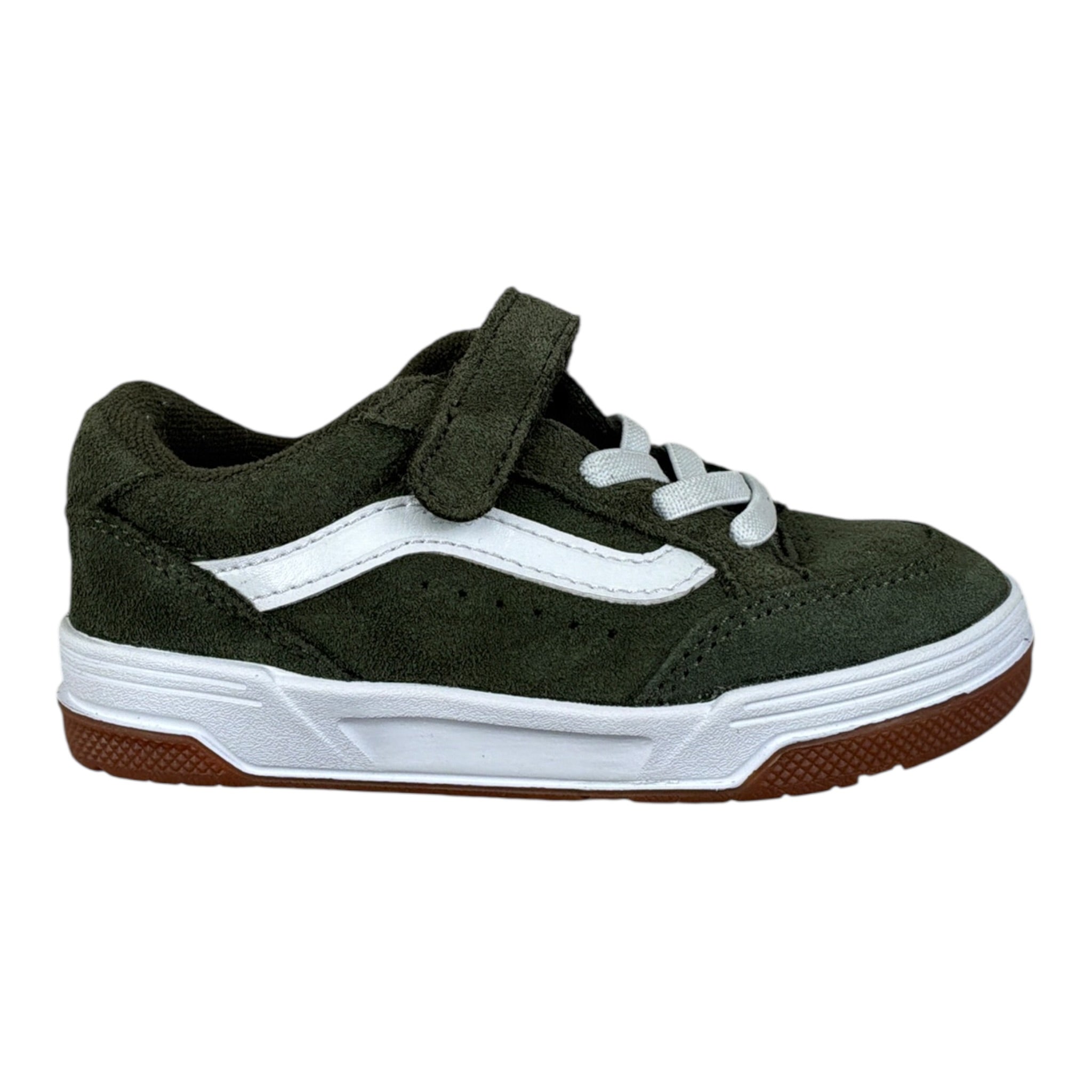 Vans Sneakers tinta unita con Strappi Verde per Bambino VN000CTG0E01J VERDE VANS 