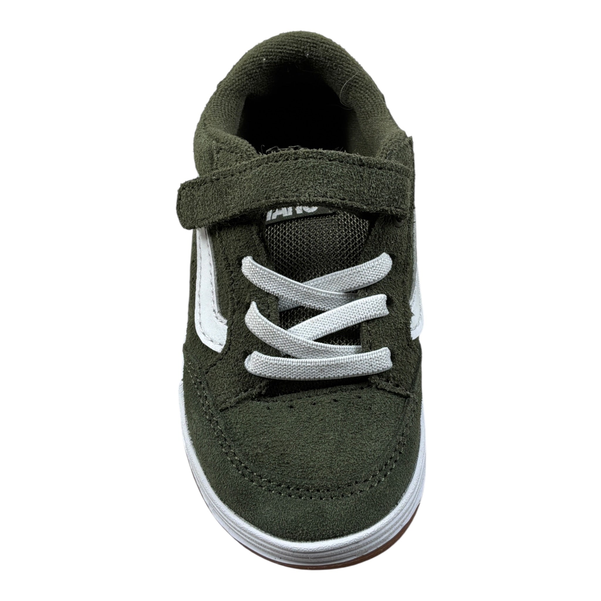 Vans Sneakers tinta unita con Strappi Verde per Bambino VN000CTG0E01J VERDE VANS 