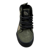 Vans Sneakers Suola Alta tinta unita Verde per Bambino VN000D0HBMV1 VERDE VANS 