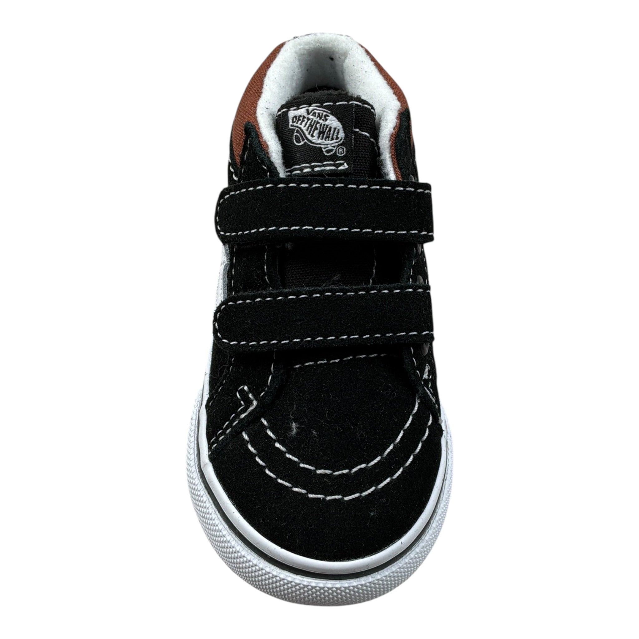 Vans Sneakers tinta unita con Strappi Nero per Neonato VN000D119S1N NERO VANS 