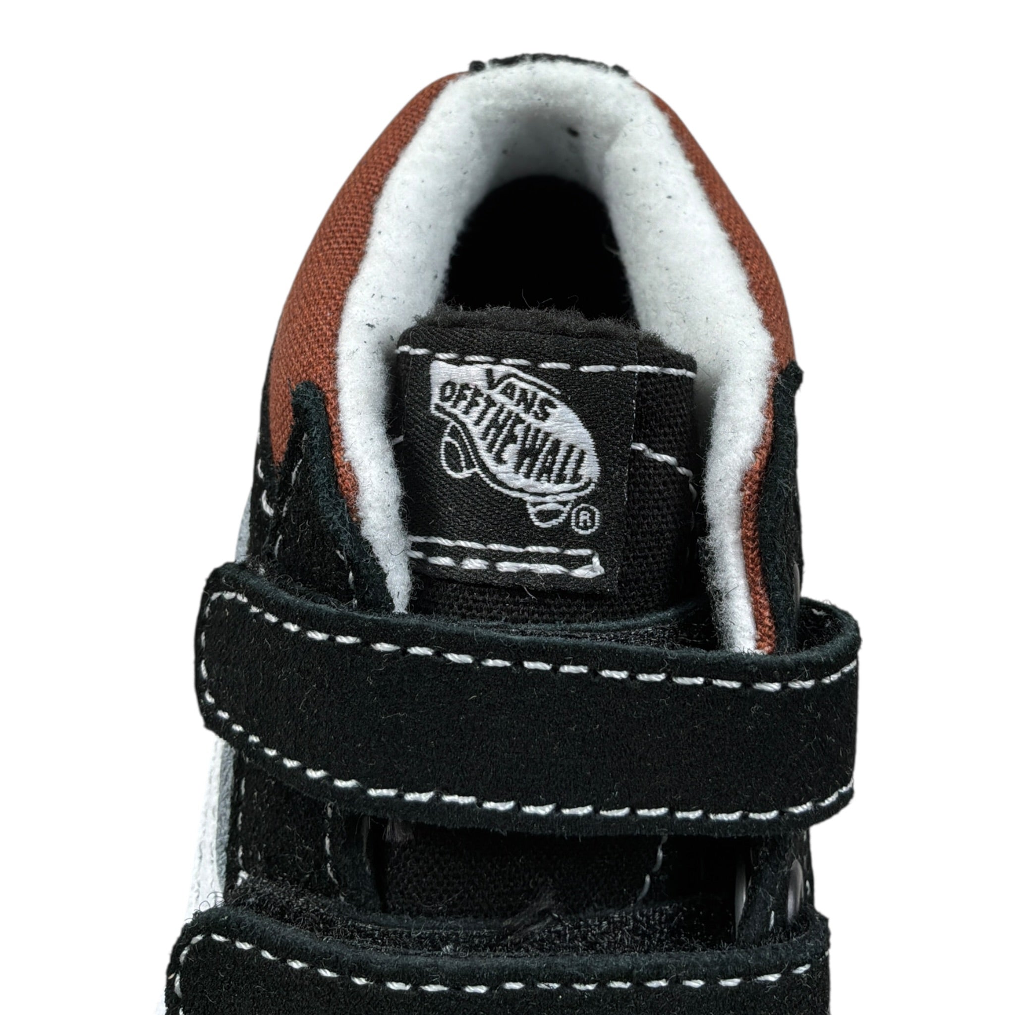 Vans Sneakers tinta unita con Strappi Nero per Neonato VN000D119S1N NERO VANS 
