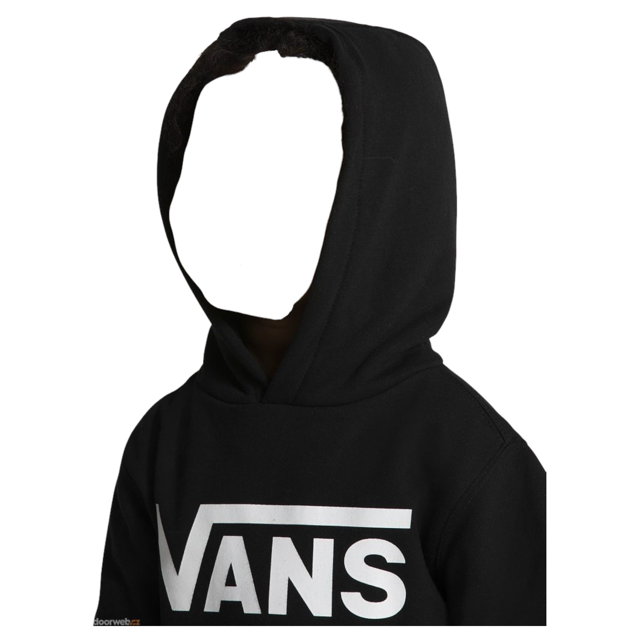 Vans Felpa Chiusa Girocollo tinta unita con Logo Nero per Neonato VN000JYBELK NERO VANS 