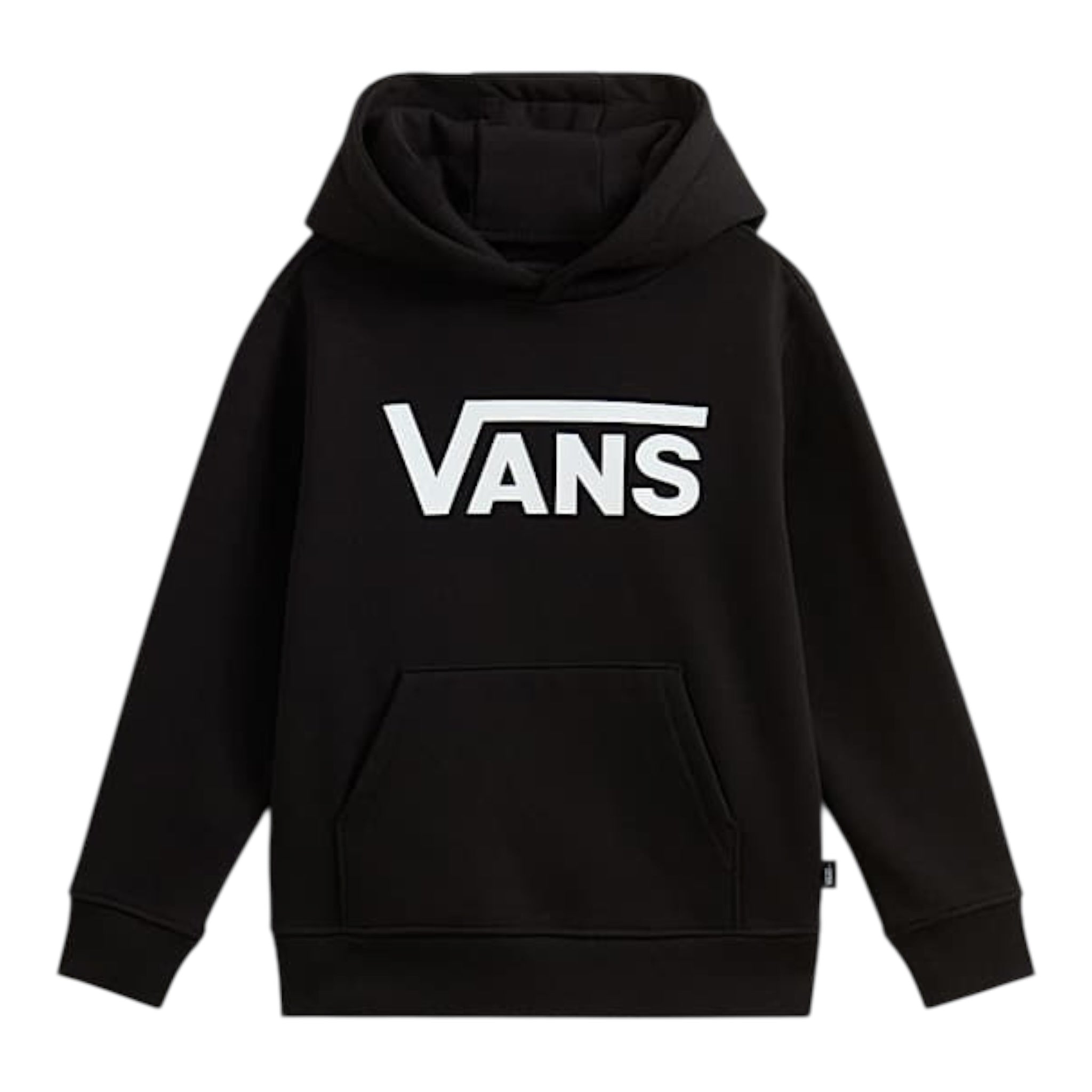 Vans Felpa Chiusa Girocollo tinta unita con Logo Nero per Neonato VN000JYBELK NERO VANS 