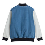 Vans Giubbino tinta unita In Denim con Maniche In Contrasto Azzurro per Bambino VN000PXMCDX1 AZZURRO VANS 