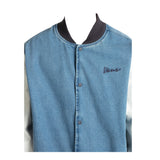 Vans Giubbino tinta unita In Denim con Maniche In Contrasto Azzurro per Bambino VN000PXMCDX1 AZZURRO VANS 