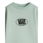 Vans Felpa Chiusa Girocollo tinta unita Verde per Bambino VN000PYREMW VERDE VANS 