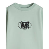 Vans Felpa Chiusa Girocollo tinta unita Verde per Bambino VN000PYREMW VERDE VANS 