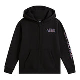 Vans Felpa Xon Zip E Cappuccio tinta unita Nero per Neonato VN000PYWBLKN NERO VANS 