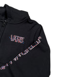 Vans Felpa Xon Zip E Cappuccio tinta unita Nero per Neonato VN000PYWBLKN NERO VANS 