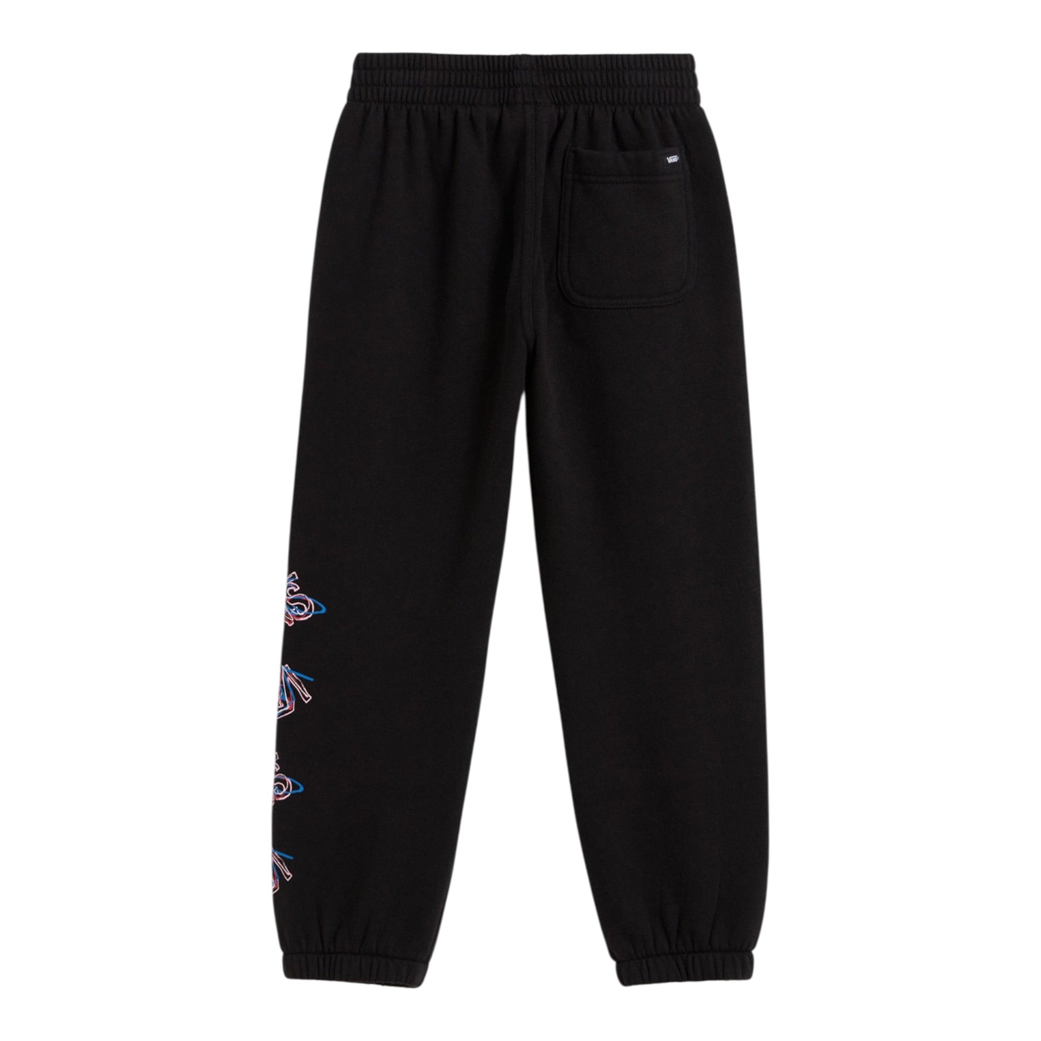 Vans Pantalone Tuta tinta unita con Stampe Nero per Neonato VN000Q07BLK1N NERO VANS 