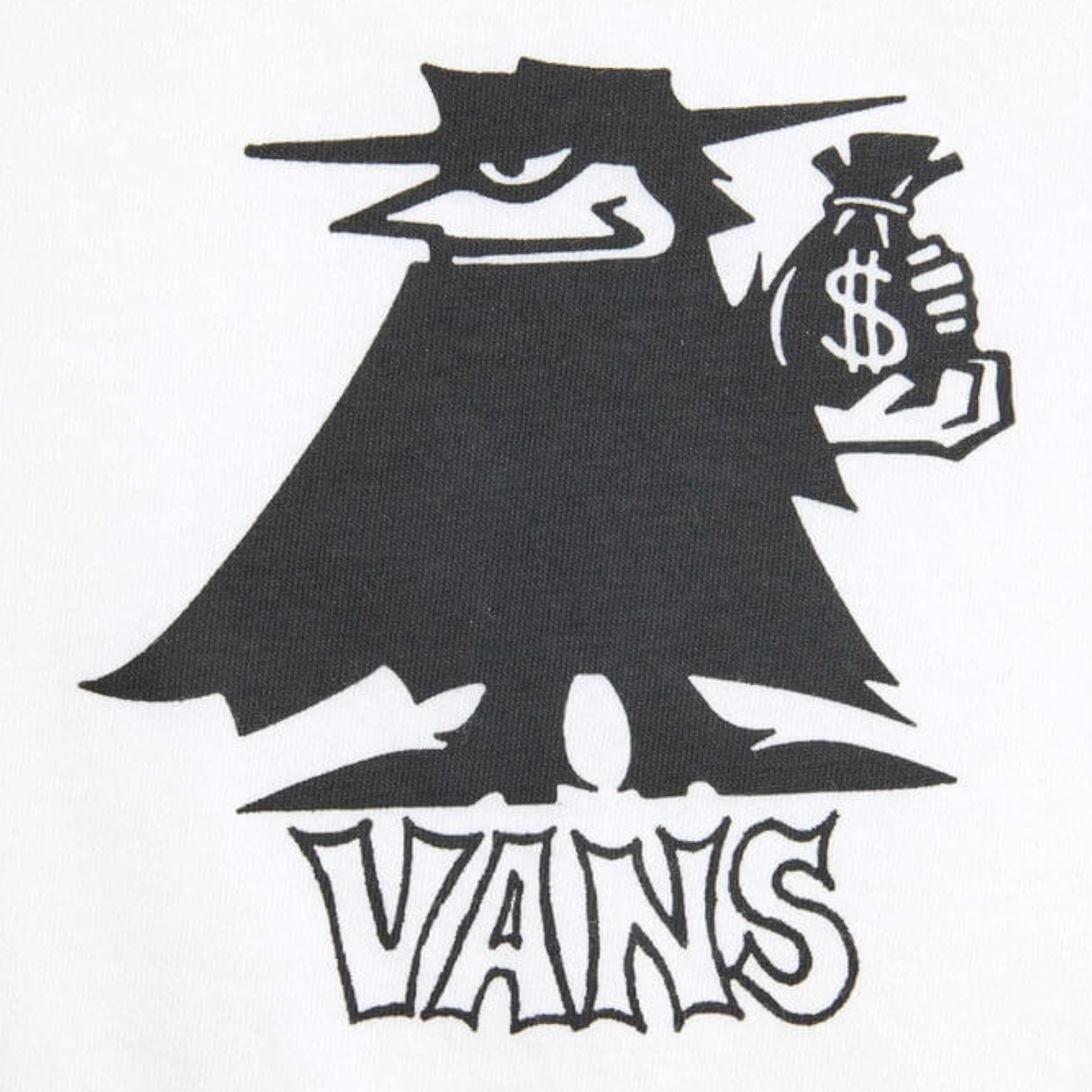 Vans T-Shirt tinta unita con Stampa Bianco per Bambino VN000R05WHT BIANCO VANS 