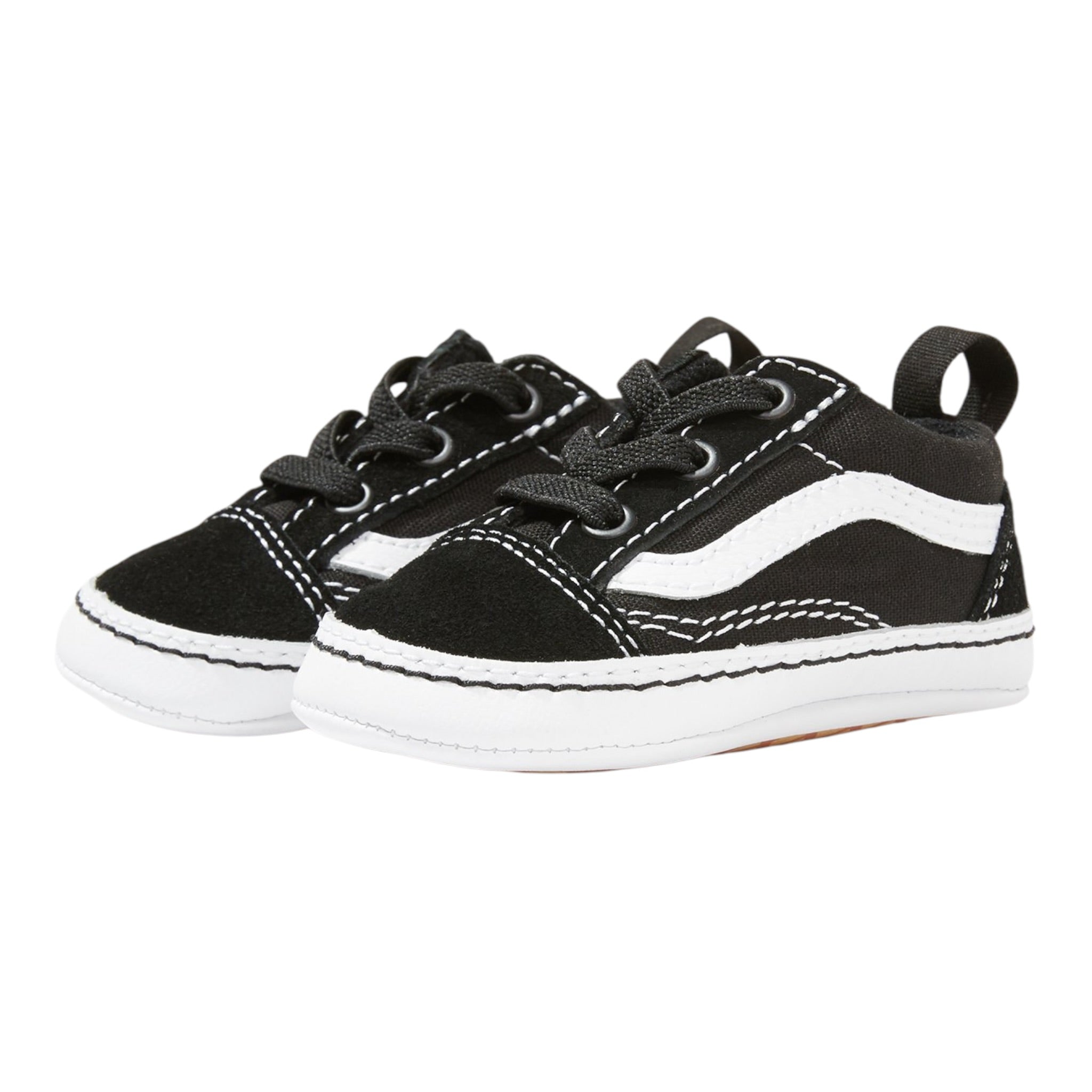 Vans Sneakers Morbide tinta unita Nero per Neonato VN0A3U8K6BT1 NERO VANS 