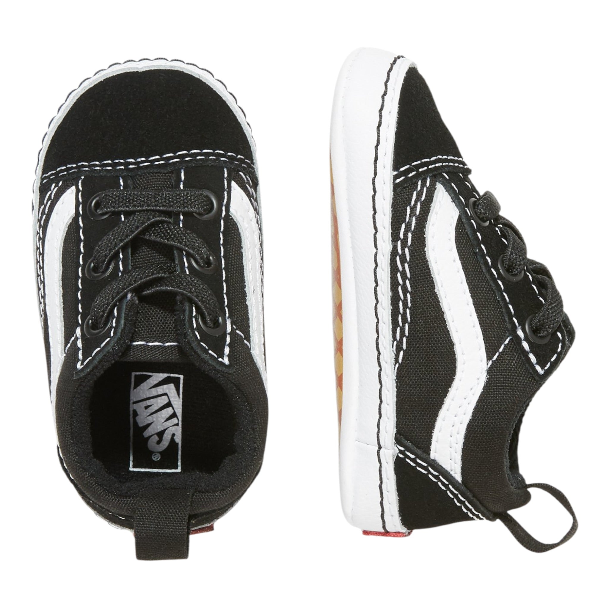 Vans Sneakers Morbide tinta unita Nero per Neonato VN0A3U8K6BT1 NERO VANS 