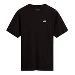 Vans T-Shirt tinta unita Girocollo con Logo Nero per Bambino VN0A4MQ3BLK NERO VANS 