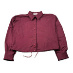 Vicolo Camicia Manica Lunga tinta unita Bordeaux per Bambina 3141CY00282 BORDEAUX VICOLO 