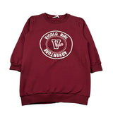 Vicolo Abito Manica Lunga tinta unita Bordeaux per Neonata 3141VF00331 BORDEAUX VICOLO 