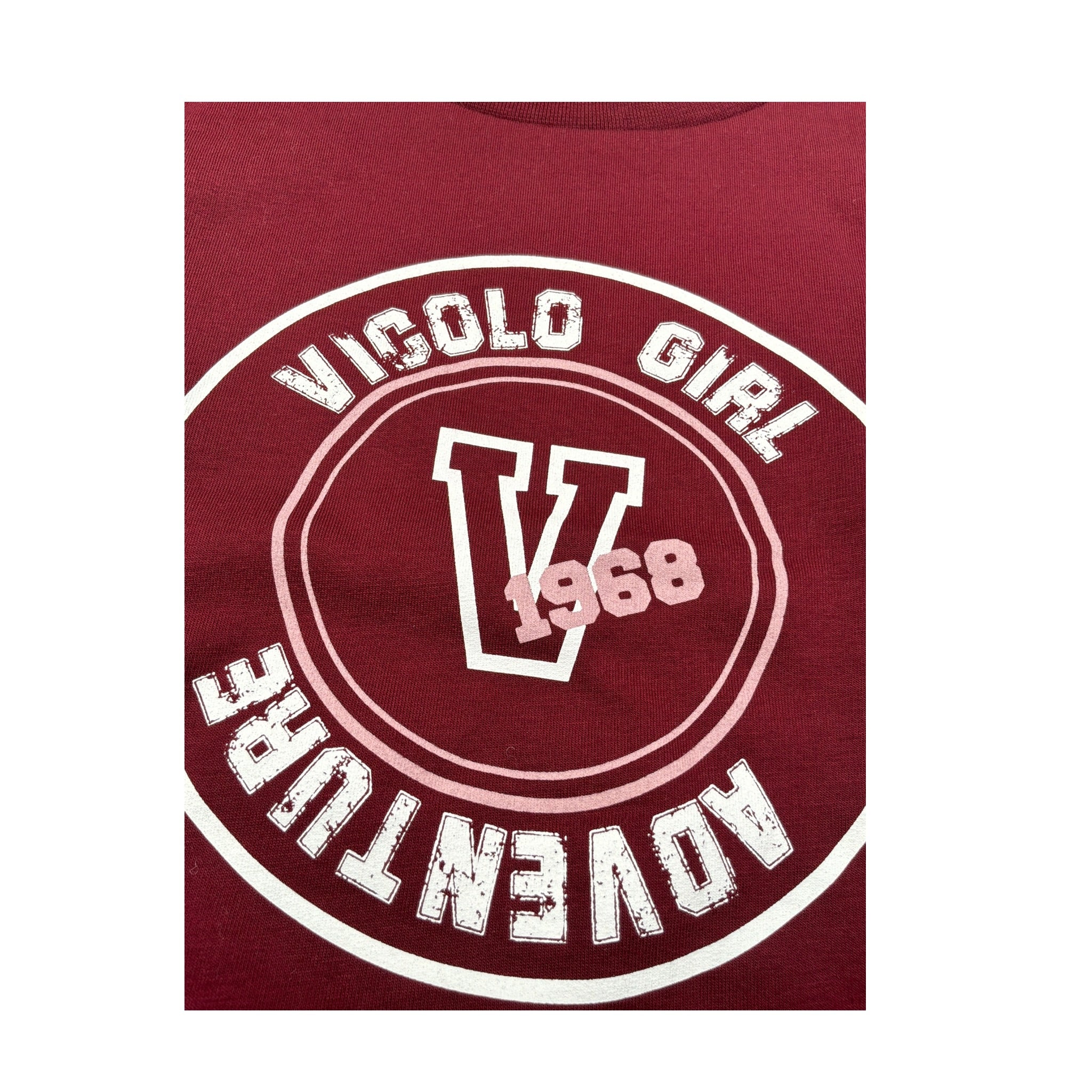 Vicolo Abito Manica Lunga tinta unita Bordeaux per Bambina 3141VF00331J BORDEAUX VICOLO 