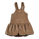 Vicolo Abito Tnta Unita In Camoscio Beige per Neonata 3142V00274N BEIGE VICOLO 