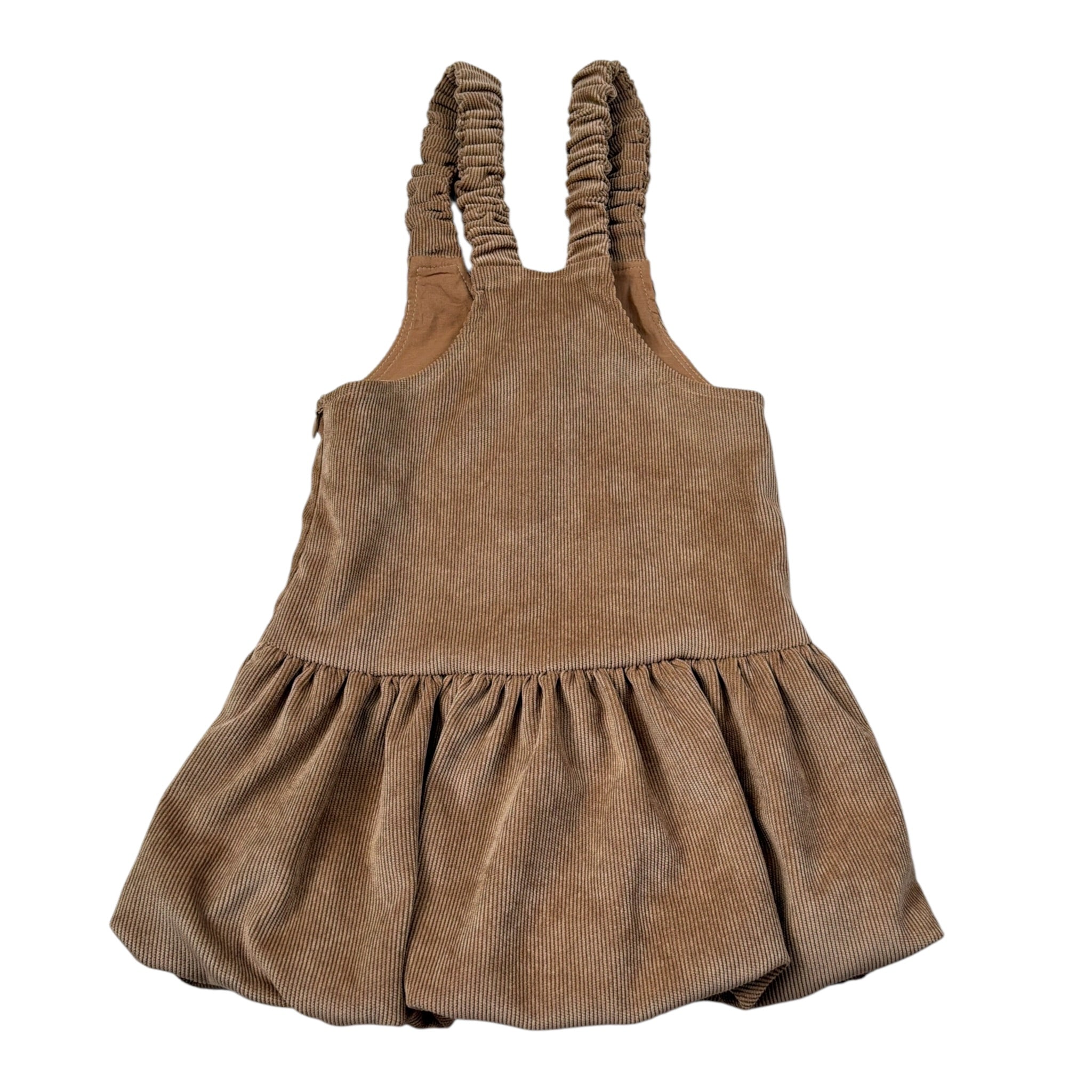 Vicolo Abito Tnta Unita In Camoscio Beige per Neonata 3142V00274N BEIGE VICOLO 