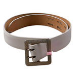 Vicolo Cintura tinta unita con Fibia Bianco per Bambina 3146BELT002 BIANCO VICOLO 