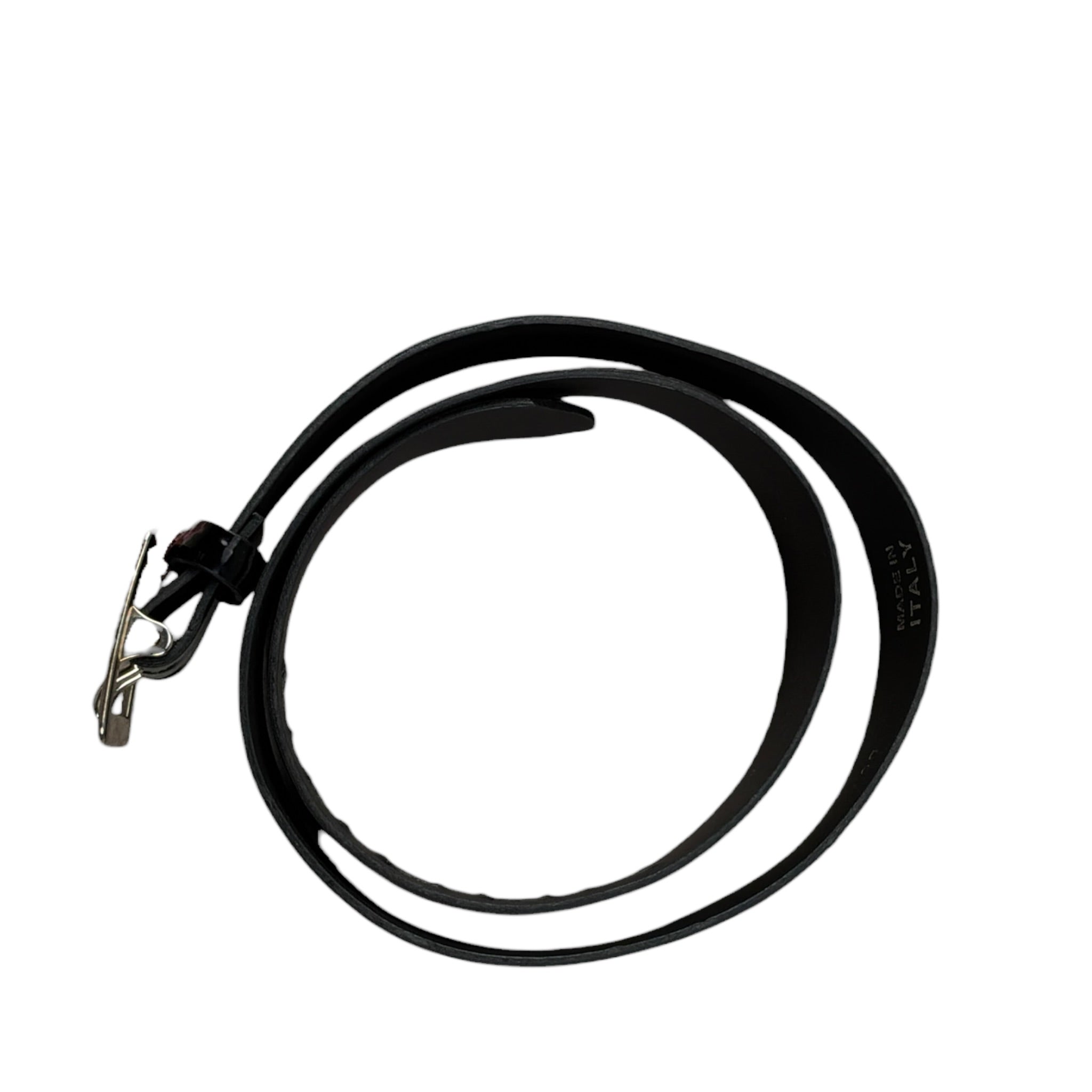 Vicolo Cintura tinta unita con Fibia Nero per Bambina 3146BELT002 NERO VICOLO 