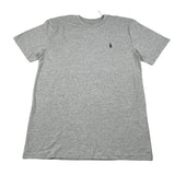 Walt Bay T-Shirt Girocollo tinta unita con Logo Grigio per Bambino TSHTWB GRIGIO WALT BAY 
