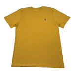 Walt Bay T-Shirt Girocollo tinta unita con Logo Senape per Bambino TSHTWB SENAPE WALT BAY 
