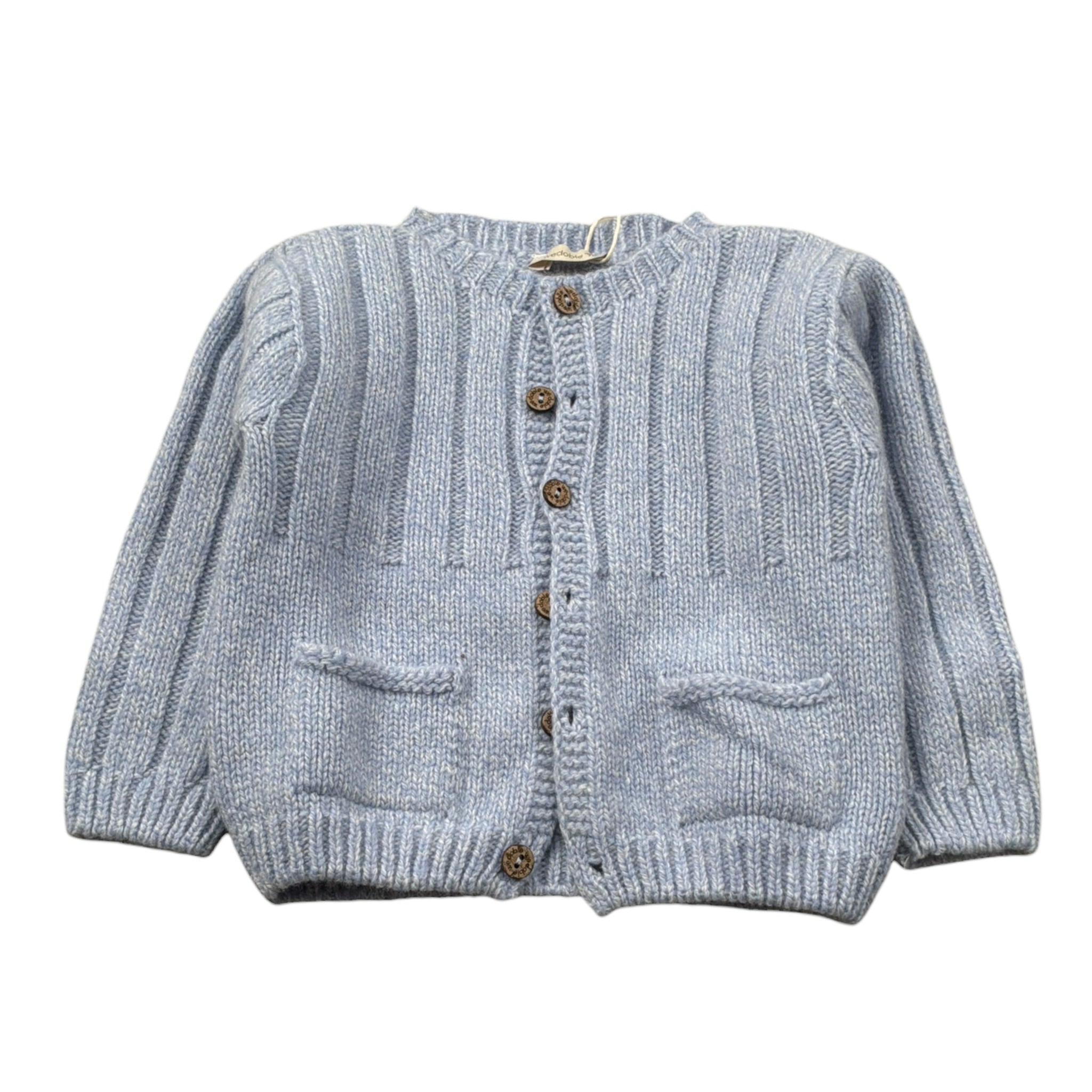 Wedoble Cardigan tinta unita Azzurro per Neonato 12504308A AZZURRO WEDOBLE 