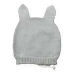 Wedoble Cappello tinta unita con Orecchie Azzurro per Neonata I1801307B AZZURRO WEDOBLE 