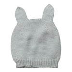 Wedoble Cappello tinta unita con Orecchie Azzurro per Neonata I1801307B AZZURRO WEDOBLE 