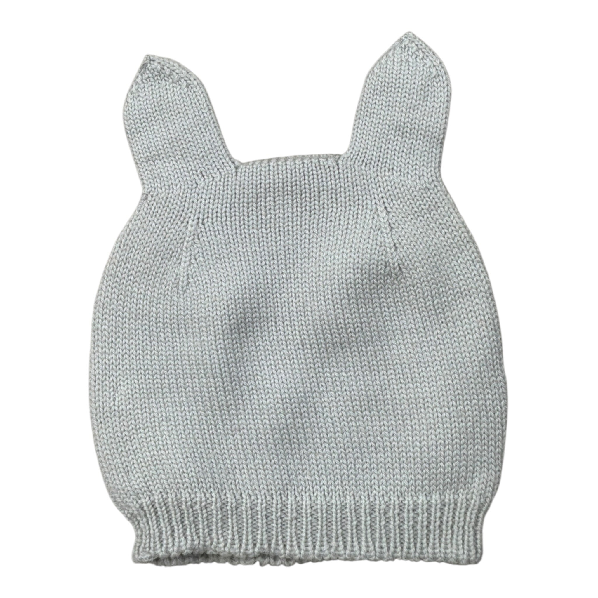 Wedoble Cappello tinta unita con Orecchie Azzurro per Neonata I1801307B AZZURRO WEDOBLE 