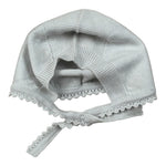 Wedoble Cappello tinta unita con Ricami Azzurro per Neonata I1801360E AZZURRO WEDOBLE 
